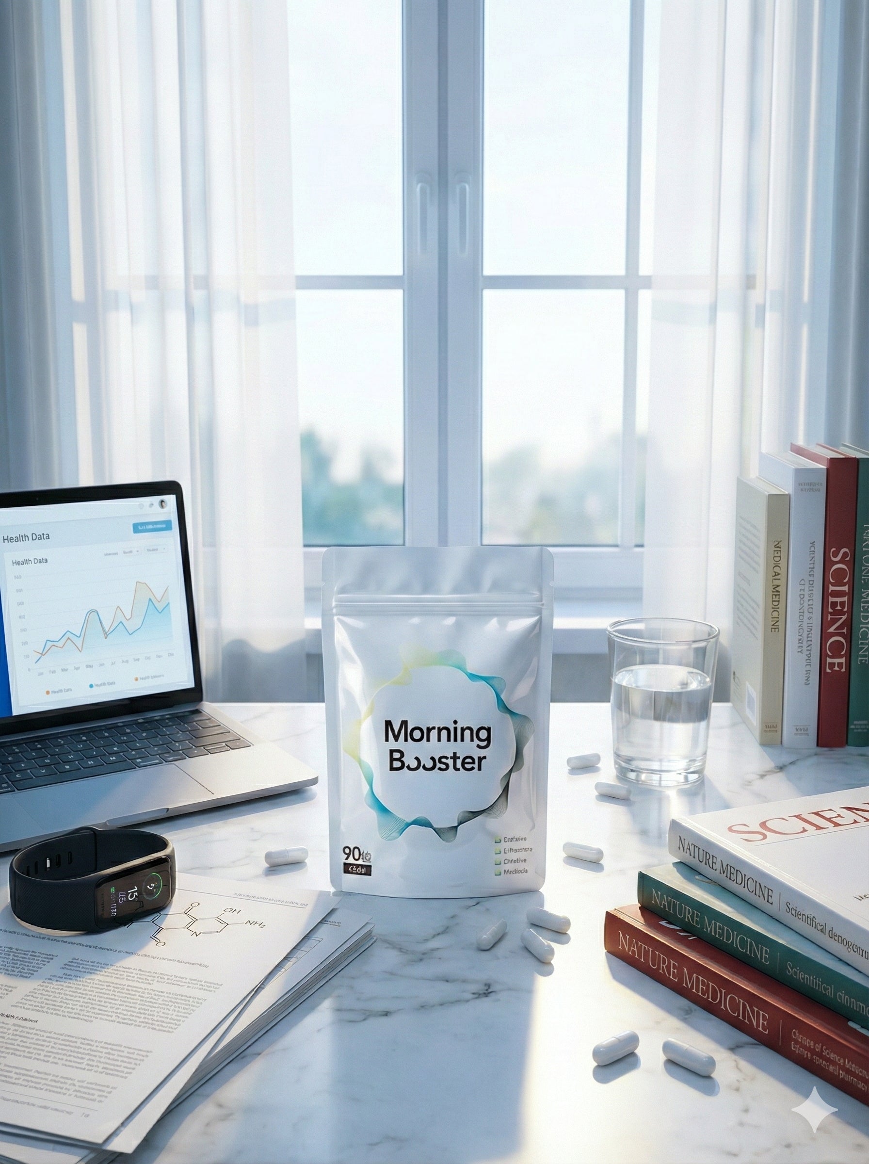 Morning Booster - 朝活専用サプリメント（30日分）